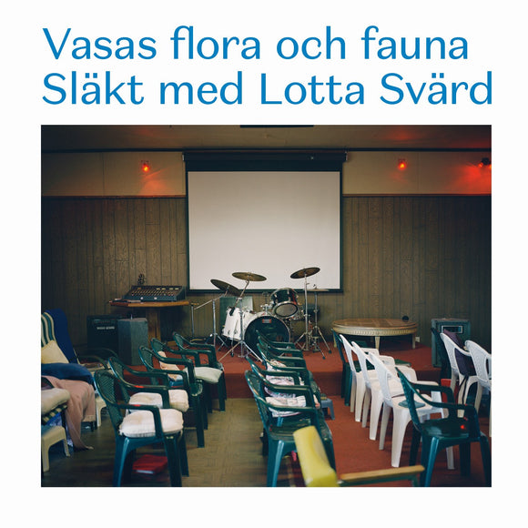 Vasas flora och fauna - Släkt med Lotta Svärd (Ltd ed white blue split) - LP (uusi)