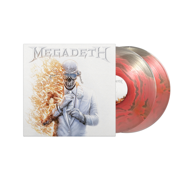 Megadeth - Megadeth LP levy - punainen marmori (uusi)