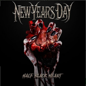 New Years Day - Half black heart CD levy