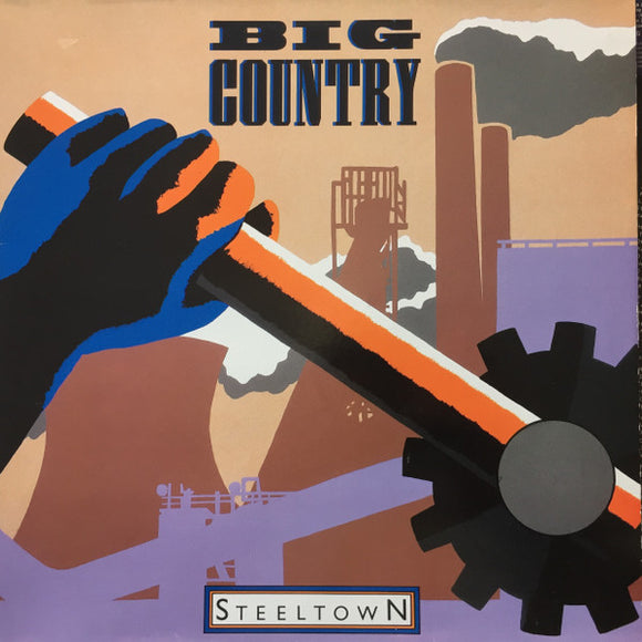 Big Country – Steeltown LP levy