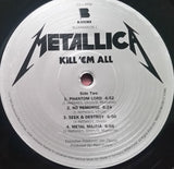 Metallica ‎– Kill 'Em All   LP levy