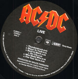 AC/DC ‎– Live  LP levy