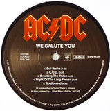 AC/DC ‎– For Those About To Rock (We Salute You)  LP levy