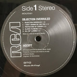 Accept – Objection Overruled LP levy