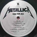 Metallica ‎– Kill 'Em All   LP levy